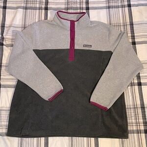 Columbia Women’s Benton Springs Half Snap Pullover Size 2X NWOT